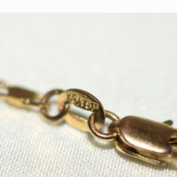 Vtg.Kai Yin Lo 10KGP 925 Chain/Pendant Lapis Lazuli Stone Rare 17" Necklace - Picture 6 of 8